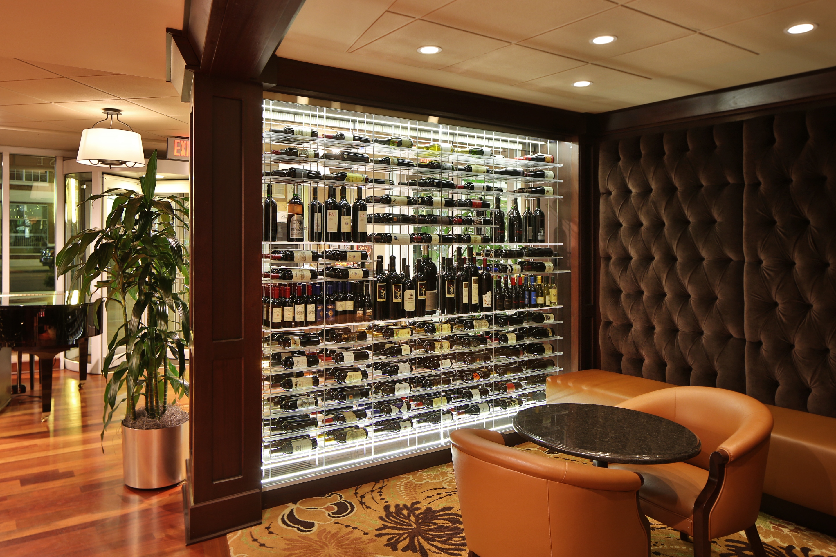 Kessick Completes Stunning Elevate Wine Display at Halls Chophouse